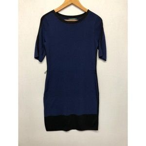 Lauren Ralph Lauren Women Viscose Blend Fitted Bodycon Dress Size Medium M115 -8